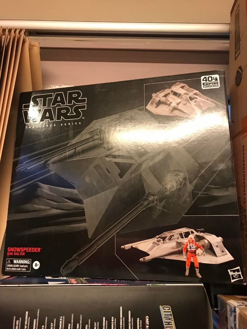 HASBRO STAR WARS BLACK SERIES SNOWSPEEDER & DAK RALTER, Hobbies & Toys ...