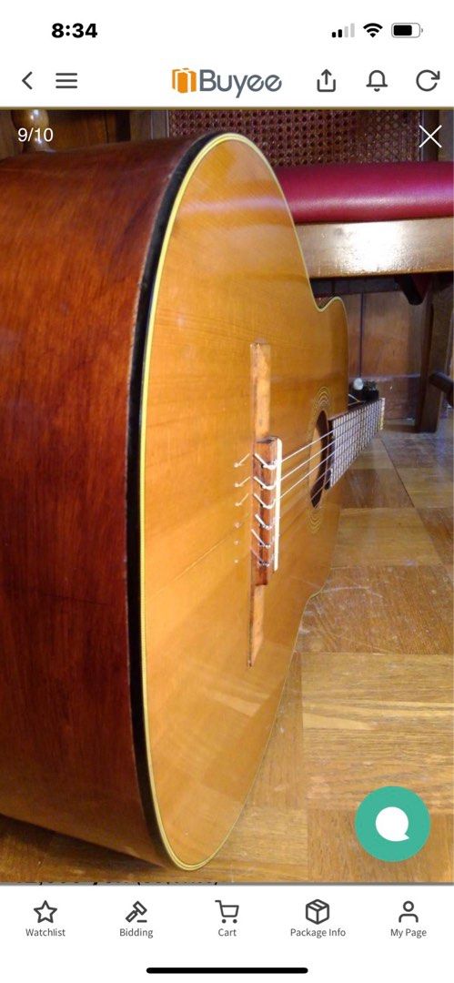 HASHIMOTO GUT GUITAR no.232 1968 Nostalgic & Precious Japanese 
