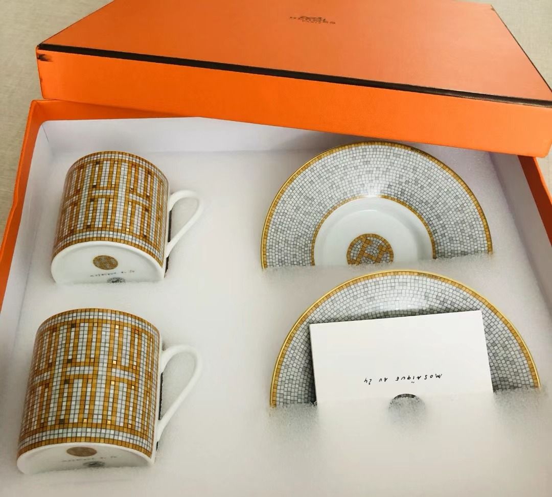 Hermes coffee cup discount