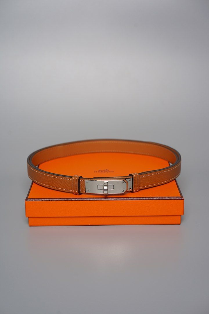Buy Online Hermes-KELLY 18 BELT GHW EPSOM-Z GOLD with Attractive Design in  Singapore