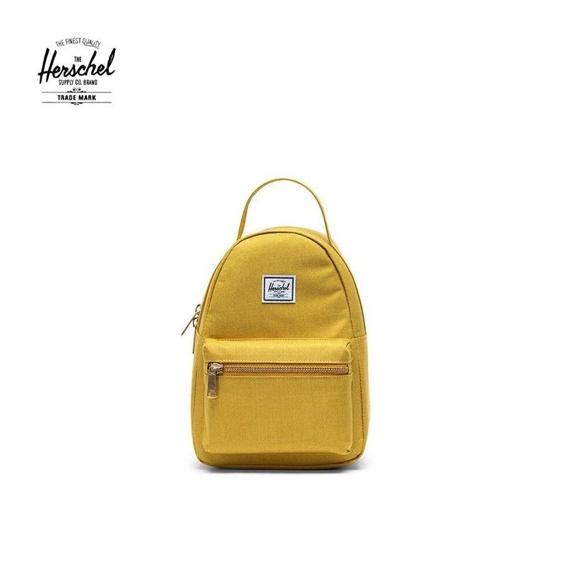 herschel backpack mustard Roll Mini (Mustard) It has a capacity of approximately 12 liters when fully opened and about 9 liters when closed Herschel mustard yellow backpack with