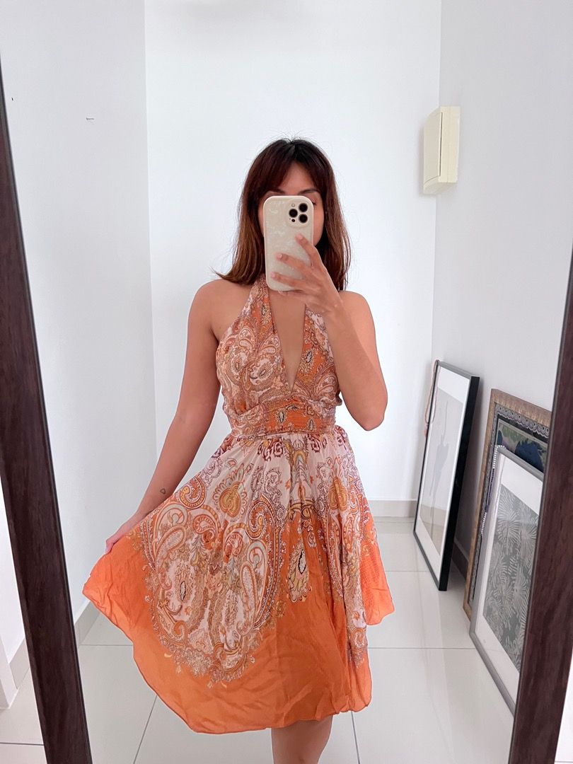 H&m top paisley dress