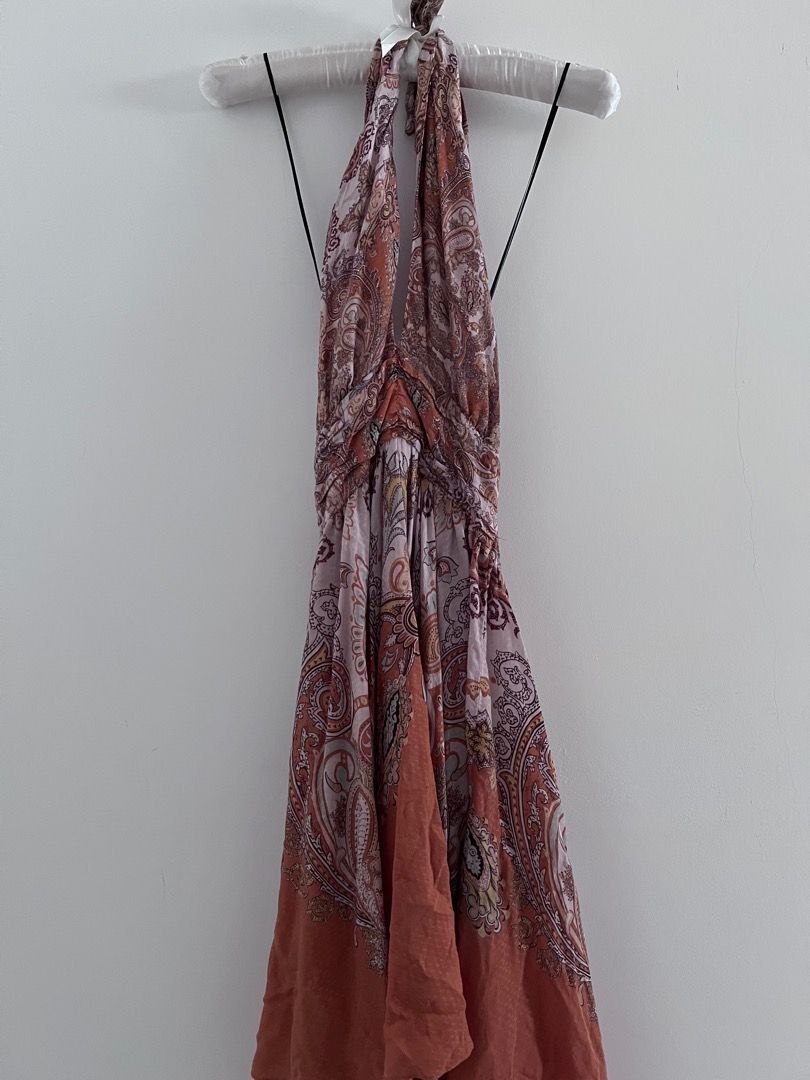 H&m paisley deals dress