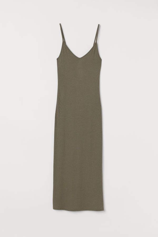 H&M ribbed string dress, Women's Fashion, Dresses & Sets, Dresses on