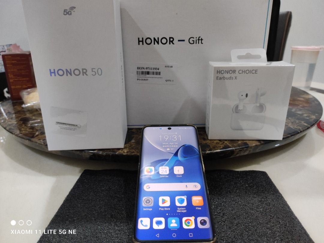Honor 50 8/256GB NTH-NX9 with Google (Like New) with Add-on , Mobile ...