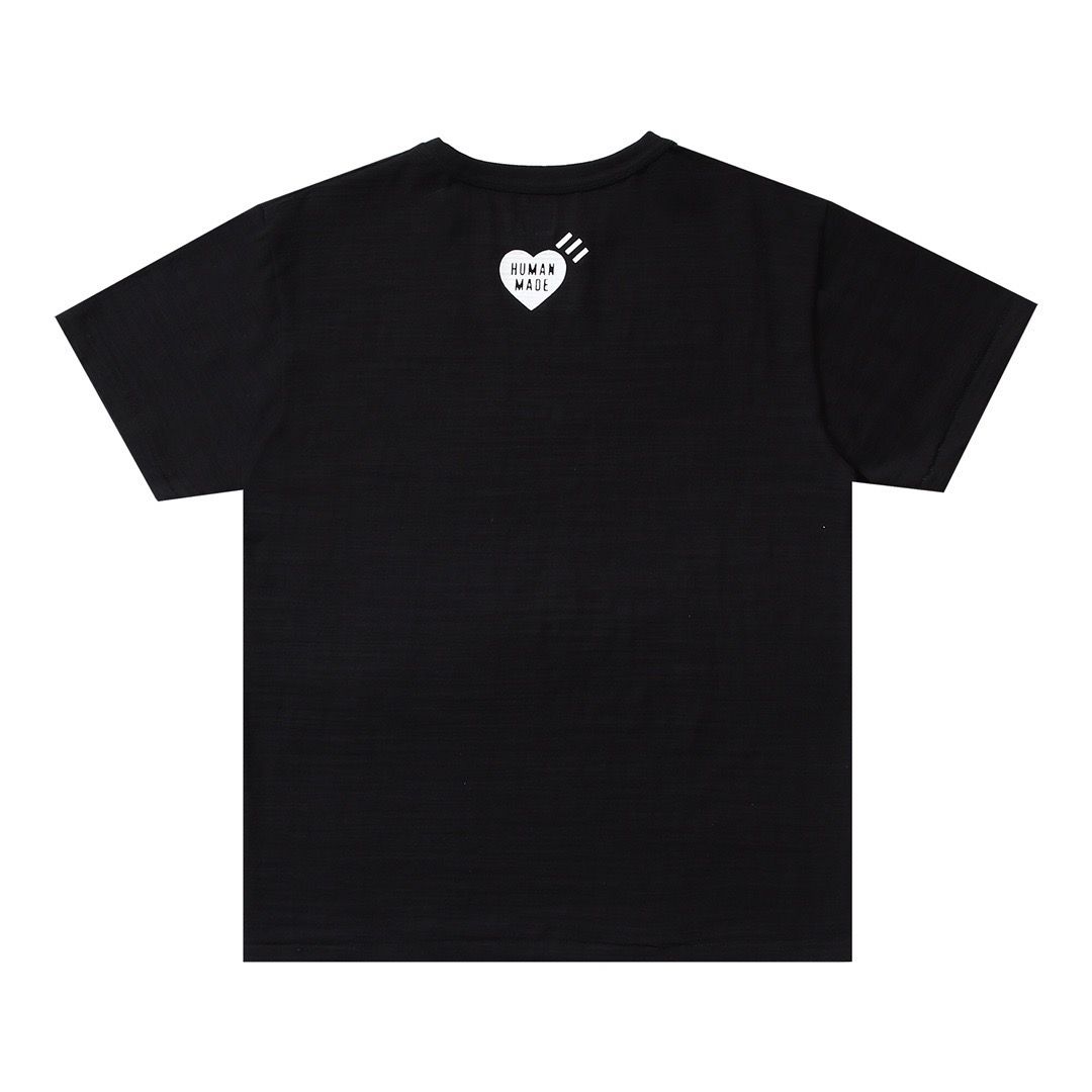 Human made T-shirts 稻穗鴨短袖T恤衫男女同款情侶裝, 男裝, 上身及