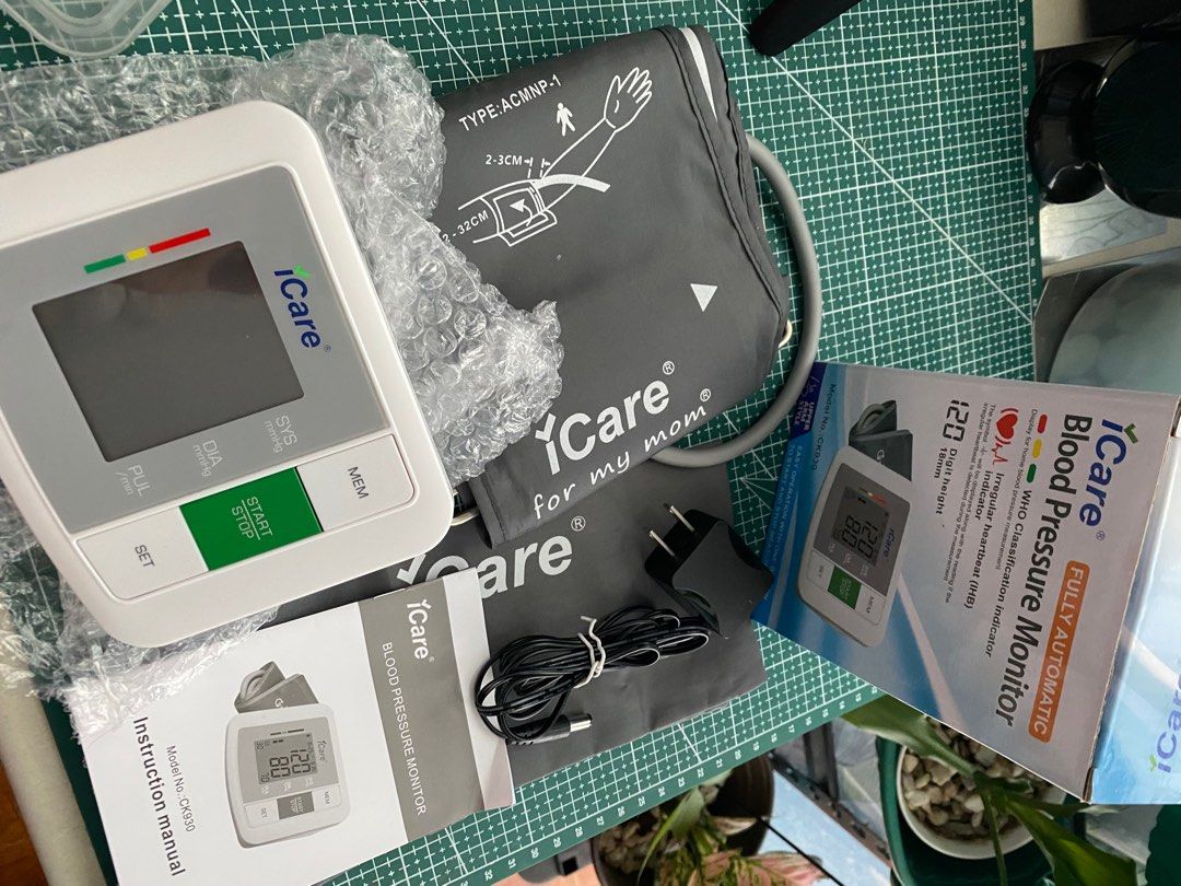 ICare Bp Monitor CK930 model, Health & Nutrition, Health Monitors & Weighing Scales on Carousell