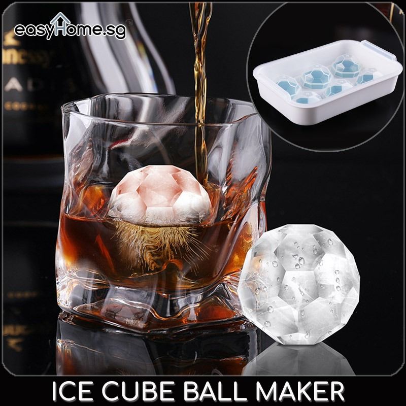 3d Silicone Rose Shape Ice Cubes Mold Ice Ball Mould For Cocktails