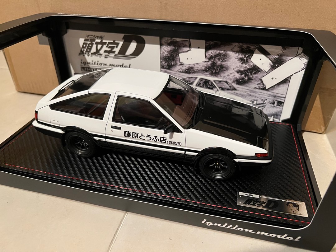 Ignition Model IG 1/18 Toyota AE86 TRUENO 頭文字D IG2867