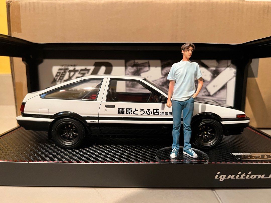 限定180台 IG2867 イグニッションモデル 1/18 AE86 頭文字D イグニッションモデル 1/18 頭文字D AE86 トレノ - メルカリ