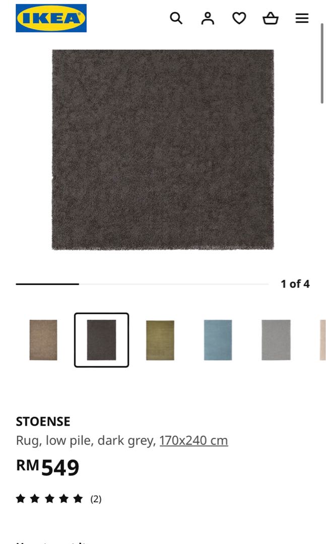 Ikea Carpet, Furniture & Home Living, Home Decor, Carpets, Mats