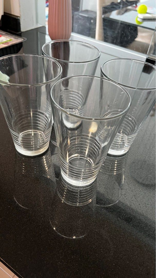 IKEA glasses, Furniture & Home Living, Kitchenware & Tableware, Other