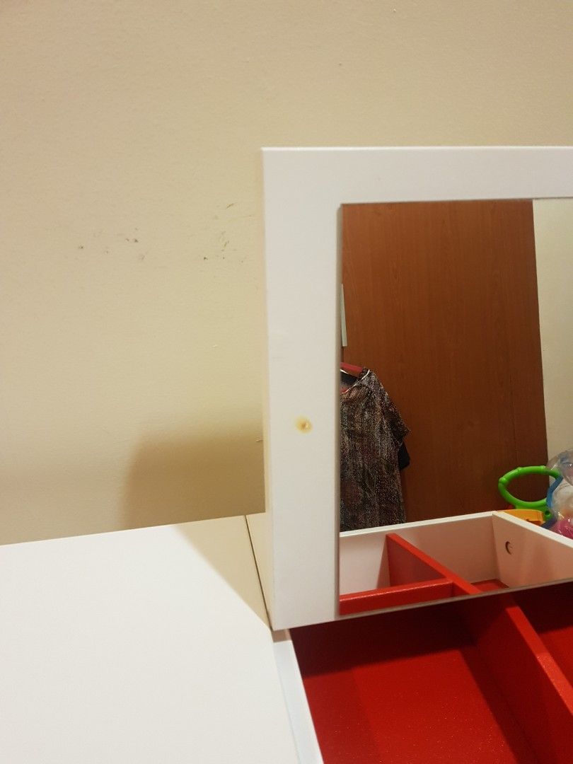 Ikea hair Dressing table with chair, Furniture & Home Living, Furniture