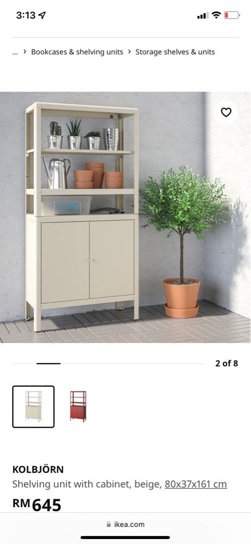 IKEA KOLBJORN Shelving Unit Furniture & Home Living, Furniture