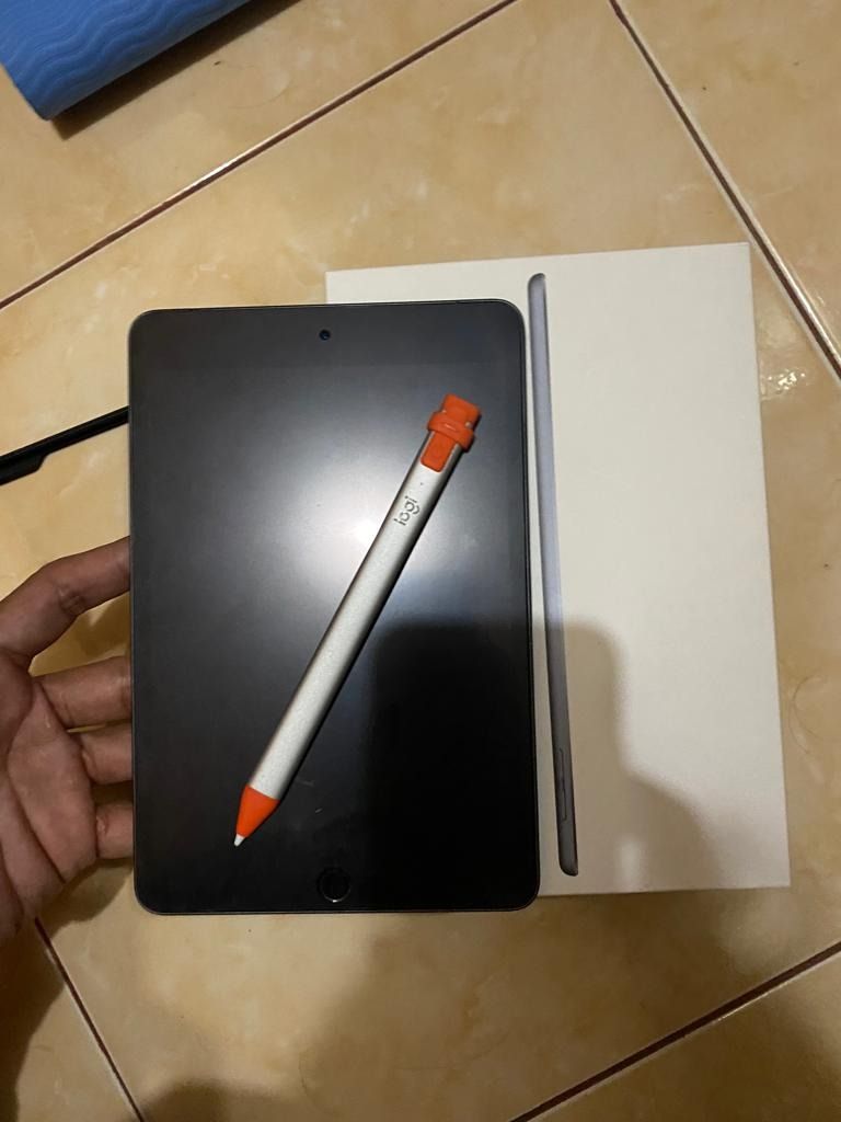 Ipad mini 512 gb bekas wifi seluler plus pen logitech crayon