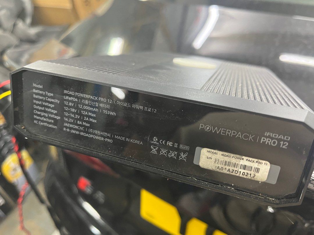 IROAD POWERPACK PRO 12, 汽車配件, 電子配件 Carousell