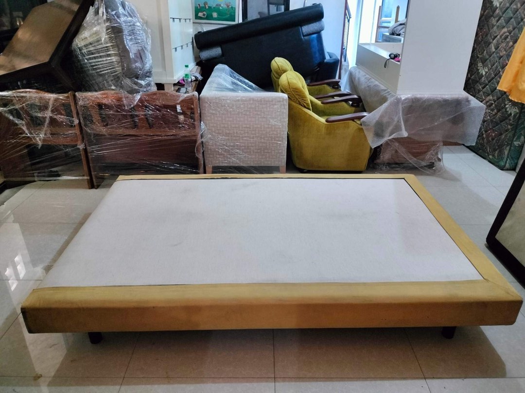 Japan Surplus Bedframe Double Size on Carousell