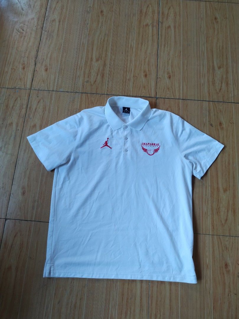 Jordan Polo Shirt (White) on Carousell