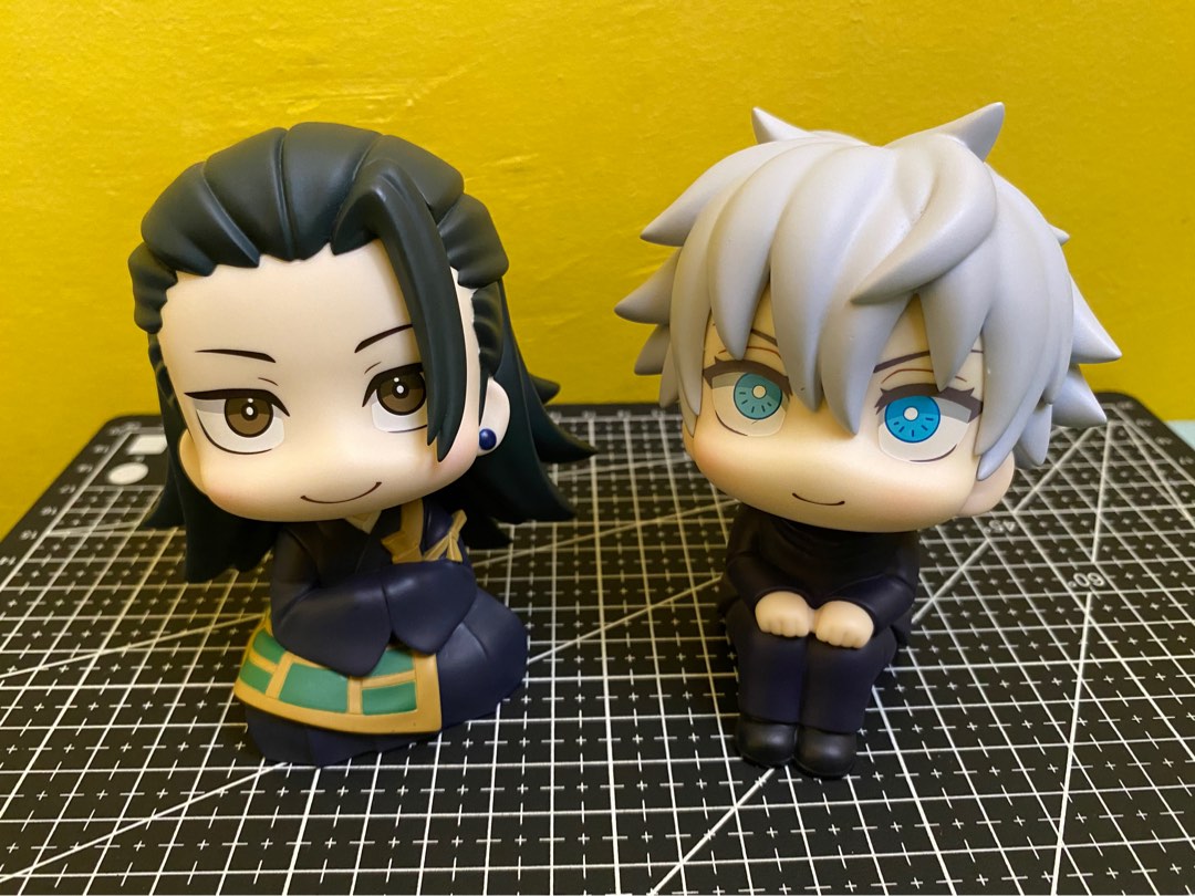  set jujutsu kaisen look up figure satosugu gojo satoru geto suguru