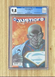 Justice League #51 - Recalled Error Direct Edition - CGC 9.8 White Pages.