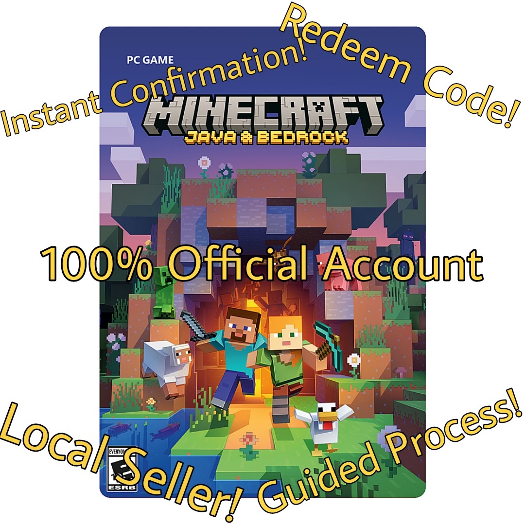 [KEY] Minecraft Java + Bedrock Edition Instant Confirmation with ...