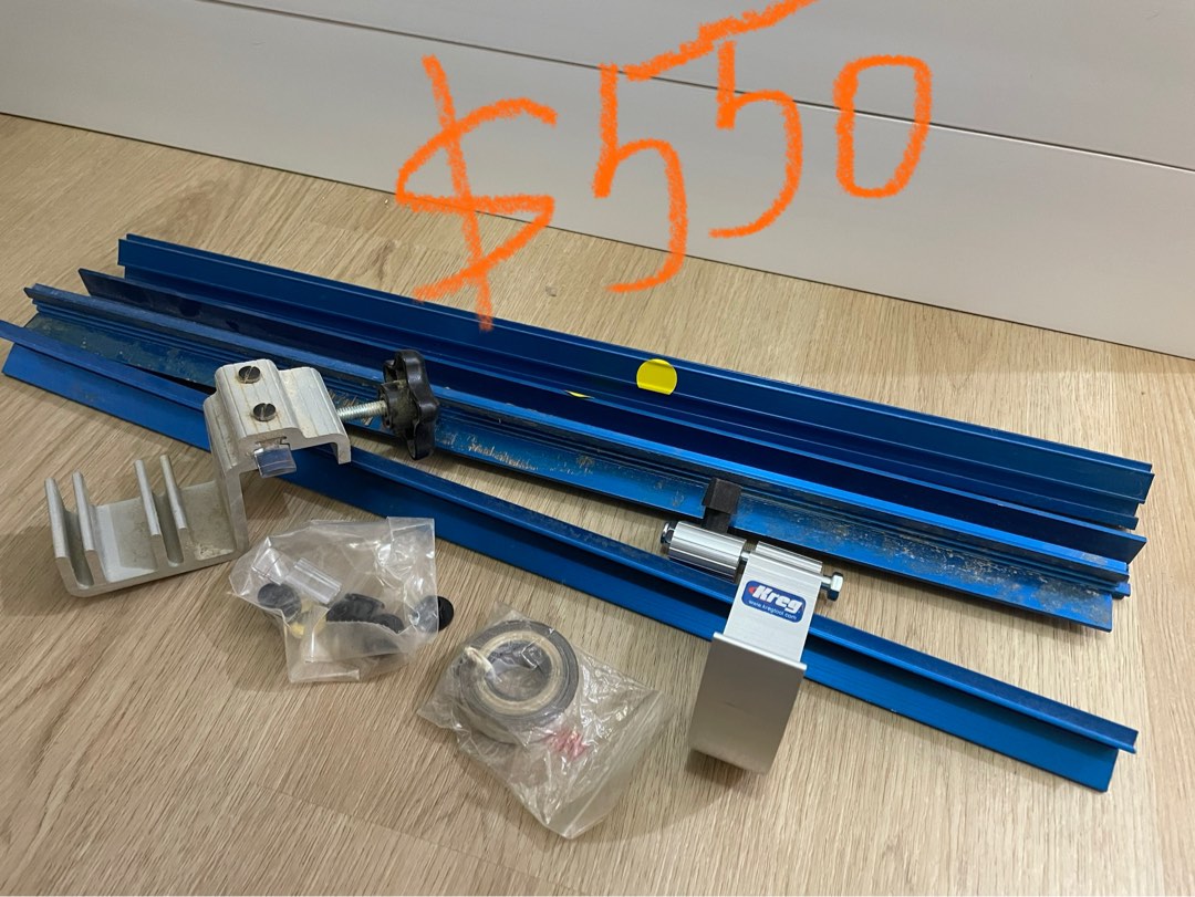kreg miter saw fence (閘機擋尺), 興趣及遊戲, 手作＆自家設計, 工藝用品及工具 Carousell