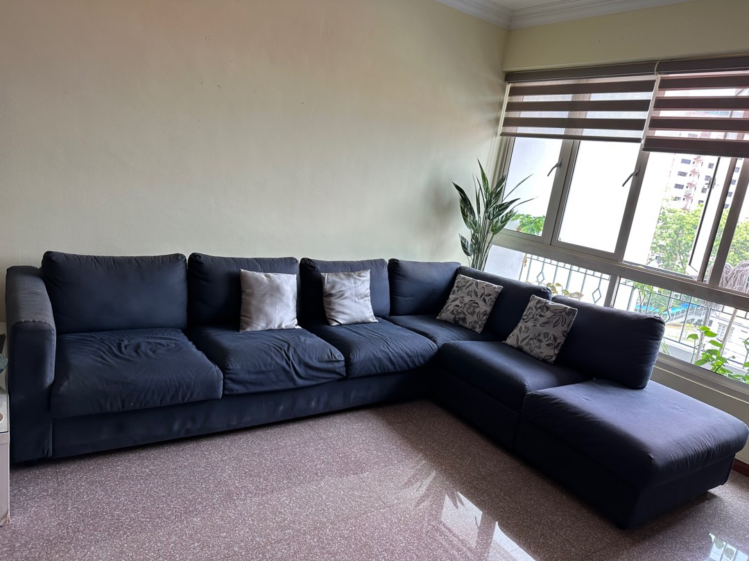 L Shape Sofa, Furniture & Home Living, Furniture, Sofas on Carousell