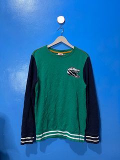 LACOSTE SWEATSHIRT BIG CROC HEAD EMBROID