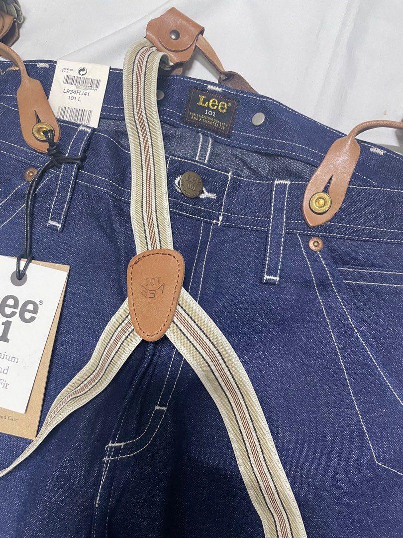 Lee 101 Denim, 男裝, 褲＆半截裙, 牛仔褲- Carousell