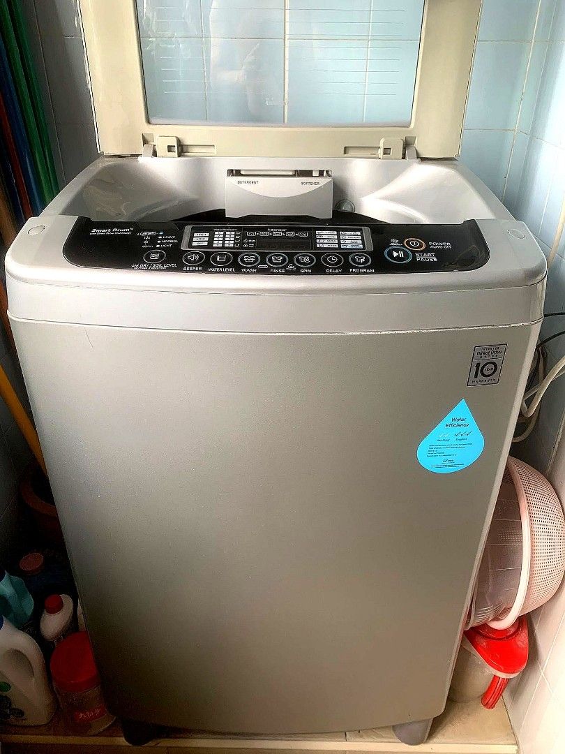 LG 10kg Washing Machine (Direct Drive Technology), TV & Home