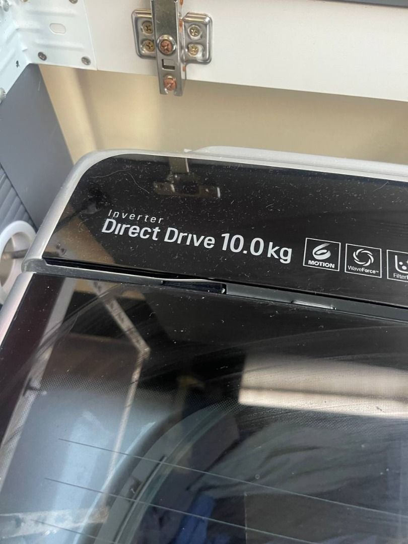 LG Inverter Direct Drive Top Load Washing Machine 10.0kg, TV & Home