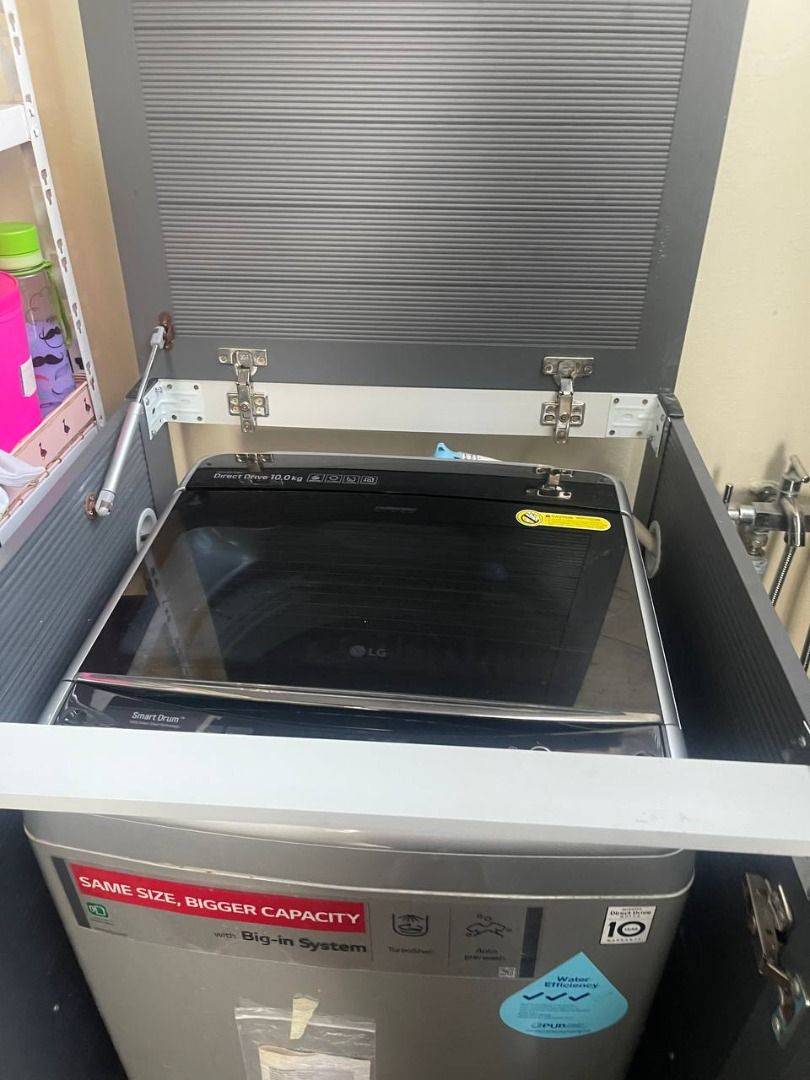 LG Inverter Direct Drive Top Load Washing Machine 10.0kg, TV & Home