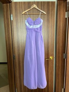 Light Purple Evening Gown