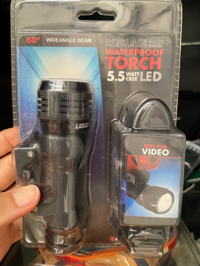 LIQUID IMAGE waterproof torch, underwater camera light, Photography