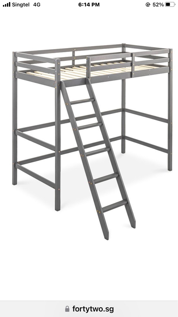 Loft bed, Furniture & Home Living, Furniture, Bed Frames & Mattresses