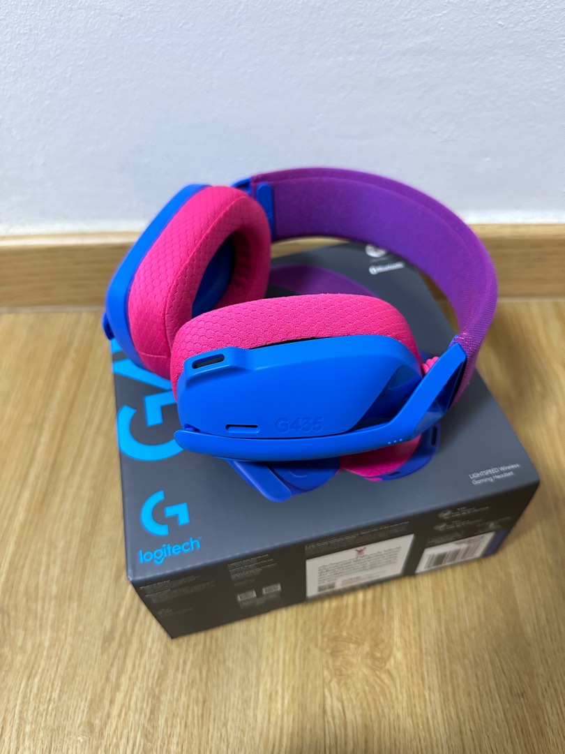 Logitech G435 Lightspeed Gaming Headset, Audio, Headphones & Headsets ...