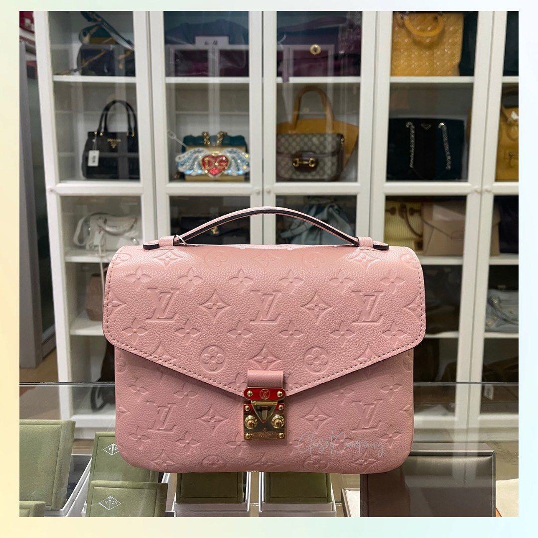 Bn LV micro metis - pink / rose, Luxury, Bags & Wallets on Carousell