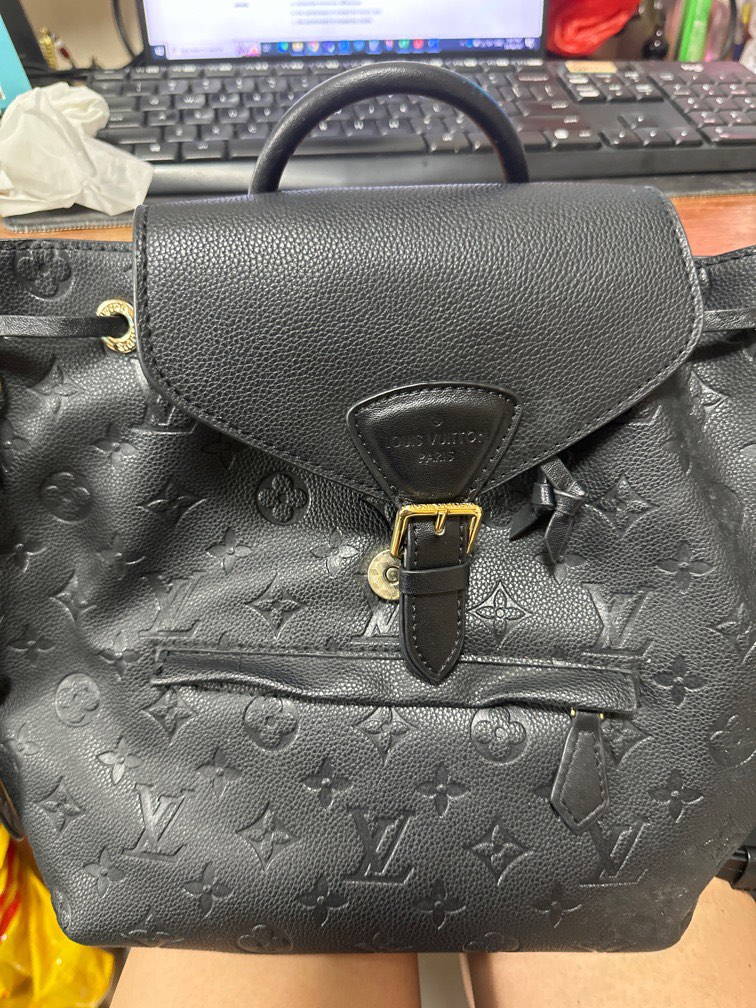 Louis Vuitton montsouris bb, Luxury, Bags & Wallets on Carousell