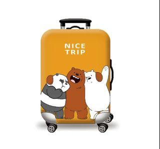 Luggage Cover We Bare Bears