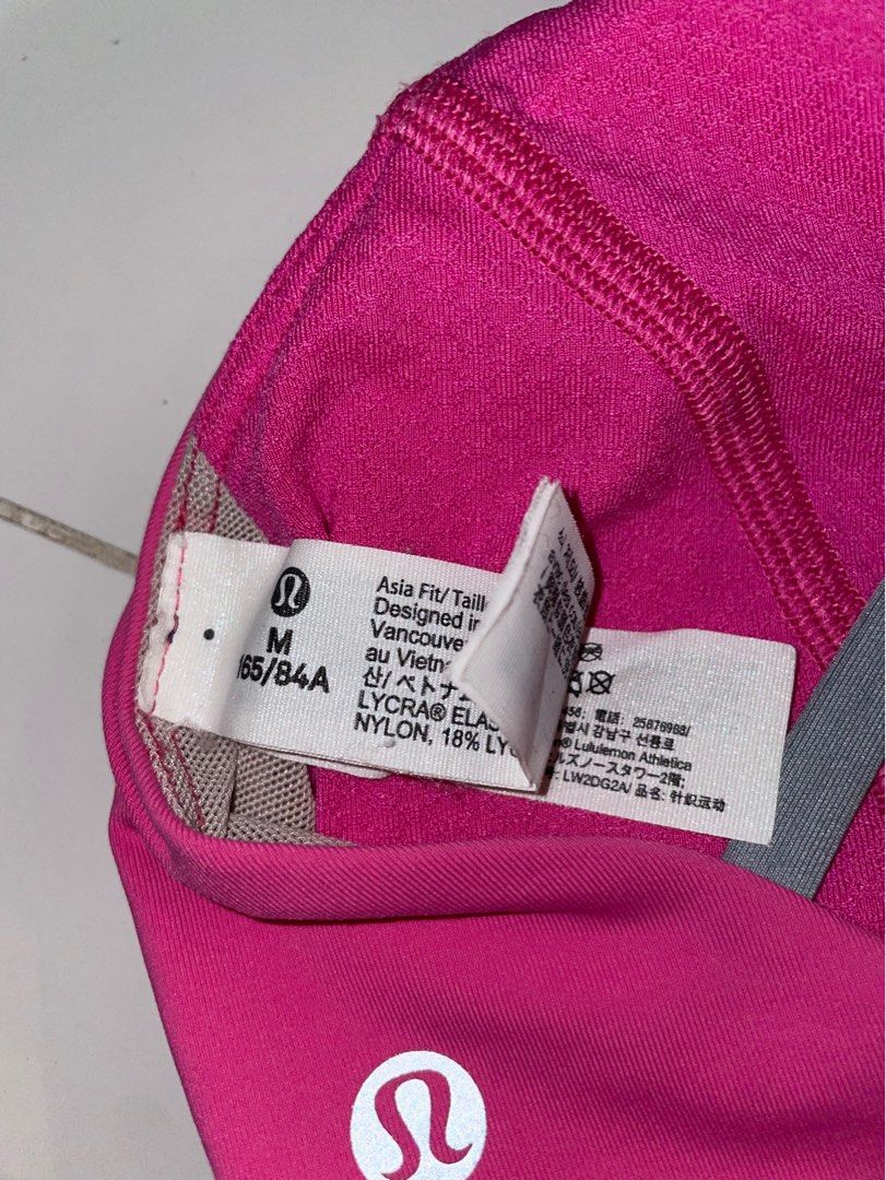 NWT Lululemon Free To Be Serene Bra C/D Cup Sonic Pink Sz 12