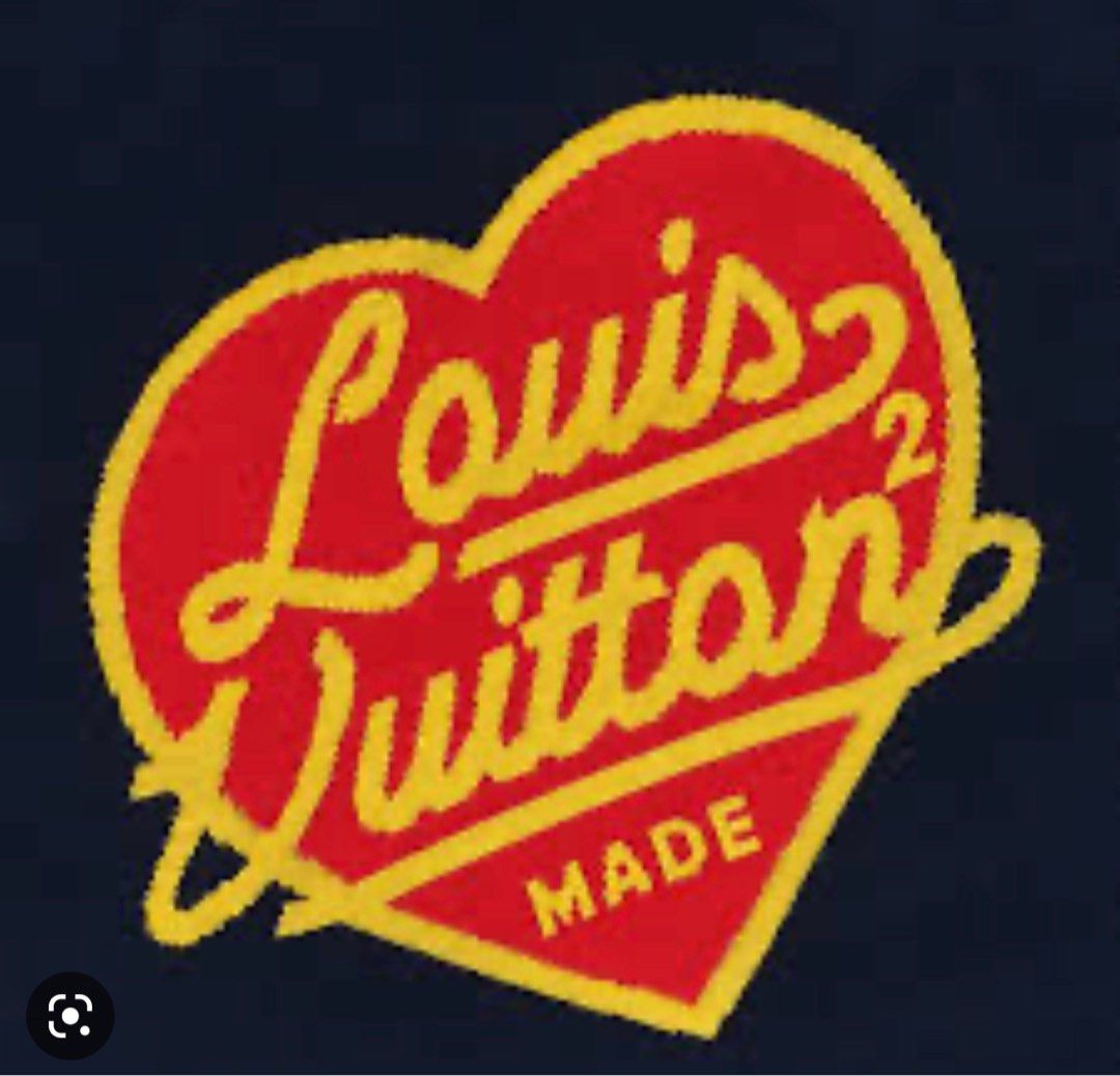 RTP $1,350) LOUIS VUITTON LV INTARSIA JACQUARD HEART CREWNECK, Luxury,  Apparel on Carousell