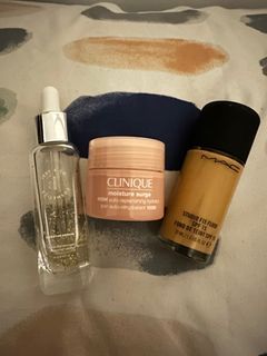 Mac Studio Fix Foundation, Issy and co, Clinique