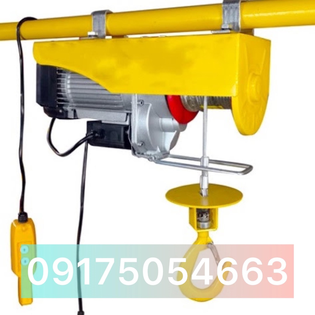 PA Mini Electric Hoist With Trolley (18M Wire Rope) Single Phase 220