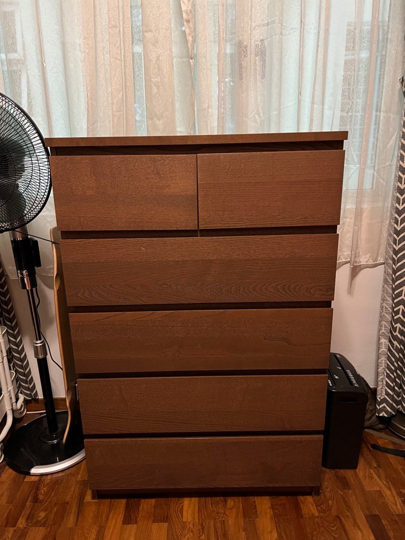 Malm tall shop dresser