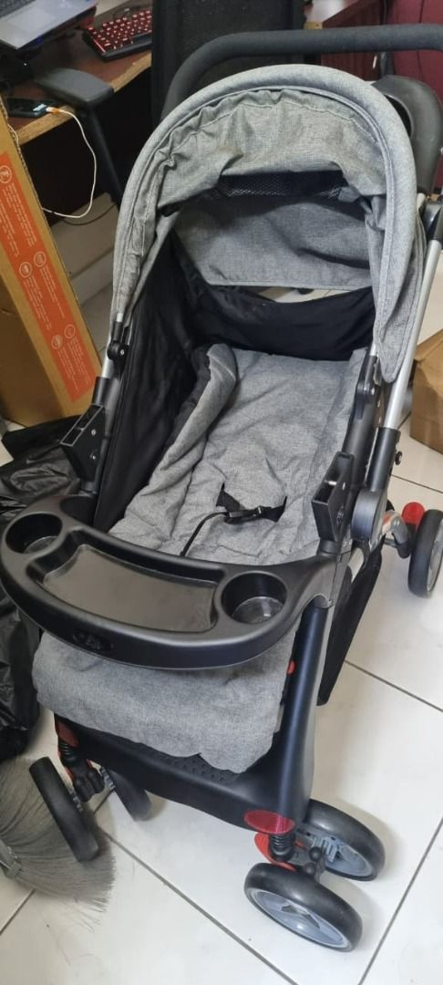Mamakiddies Aurora 2 in 1 Travel System Stroller Pushchair with Car Seat