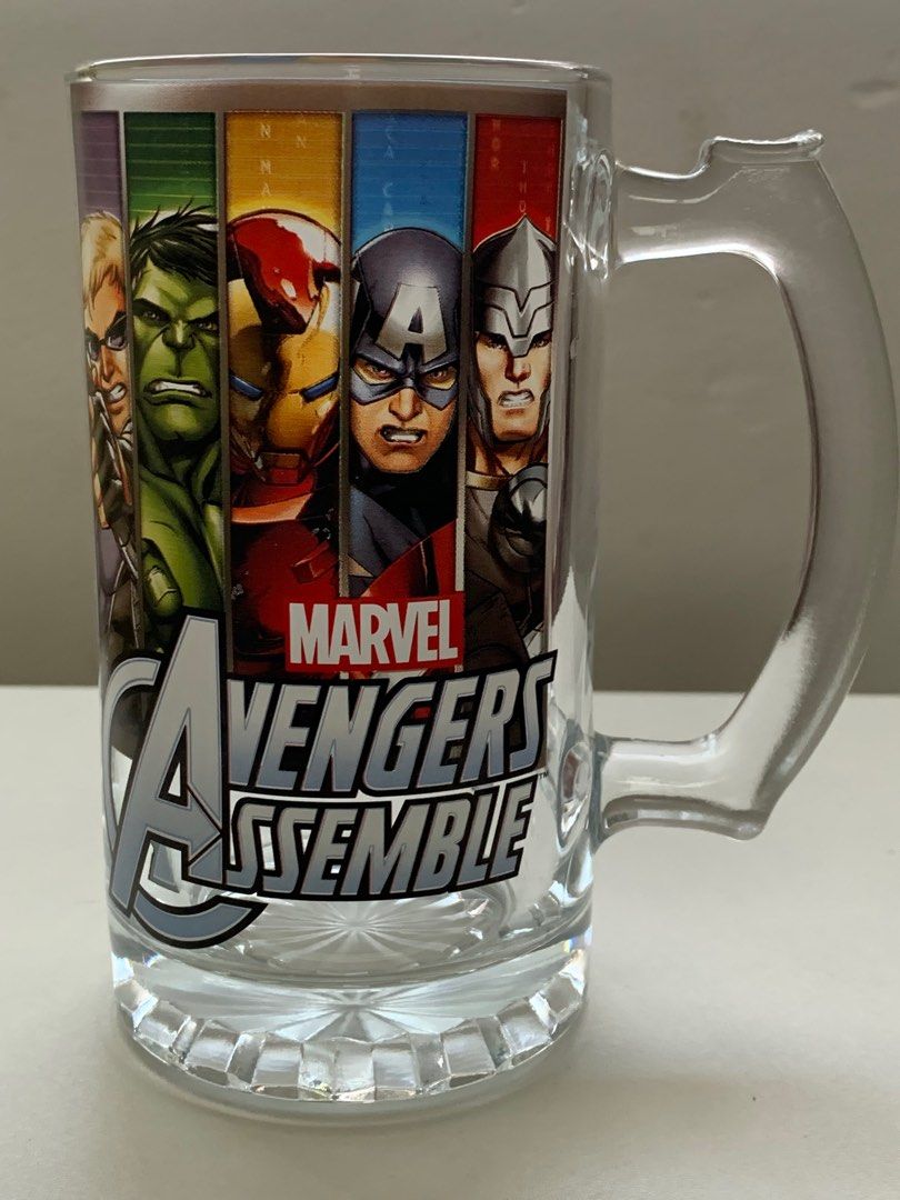 Marvel The Avengers Glass Mug