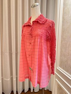 ME ISSAY MIYAKE 粉紅襯衫