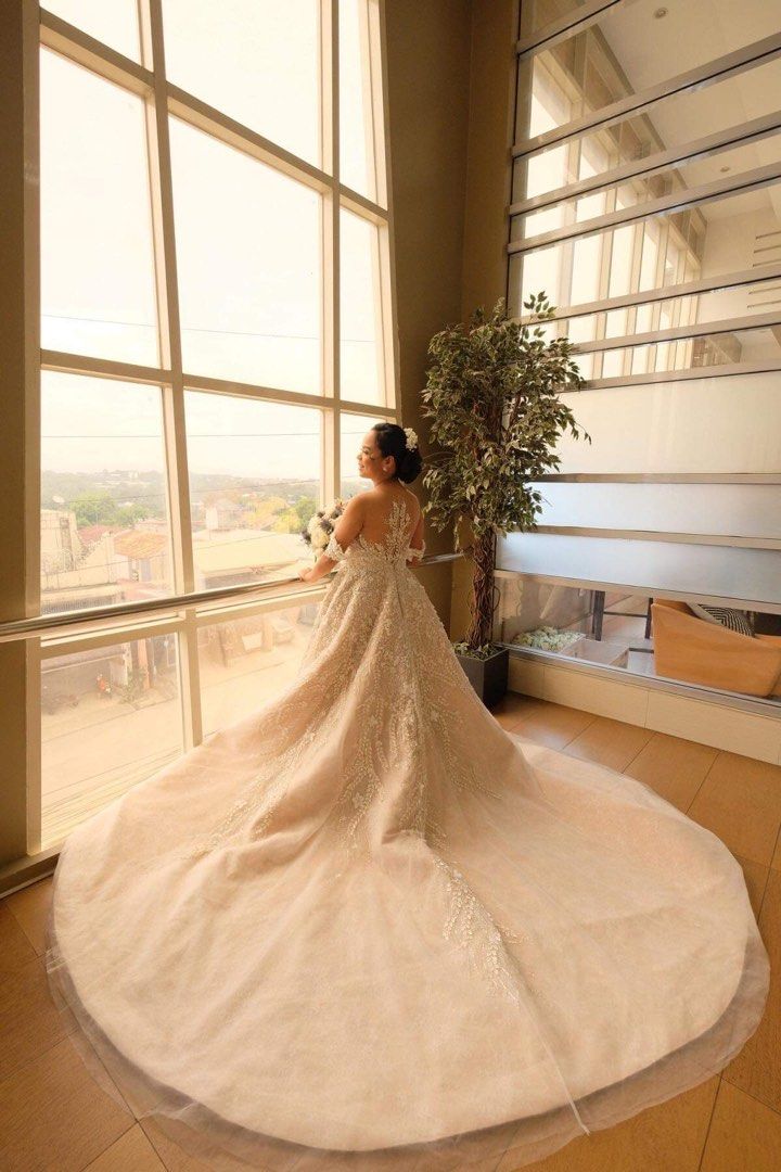 Michael leyva deals wedding gown price