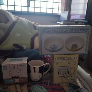 Miffy pochacco sanrio character ichiban kuji plate and cup