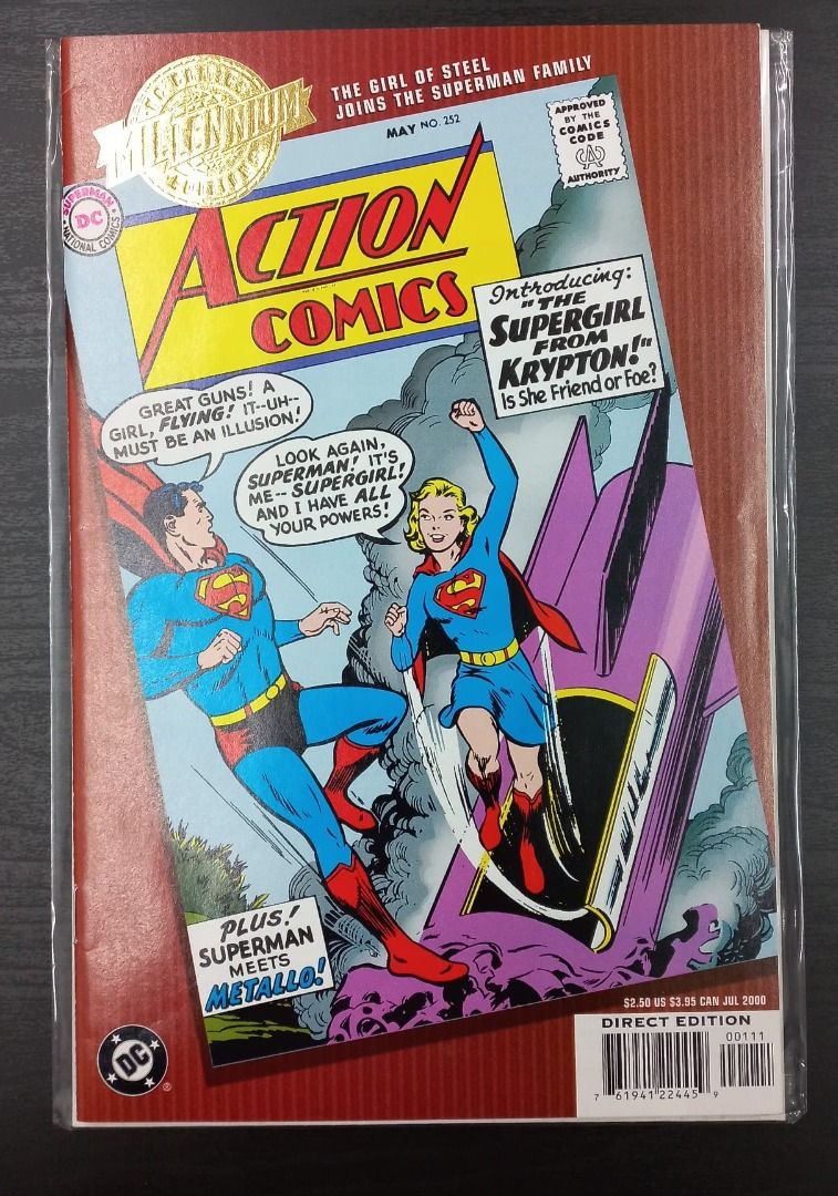 Millennium Edition: Action Comics 252 (2000) 1st app of Supergirl ...